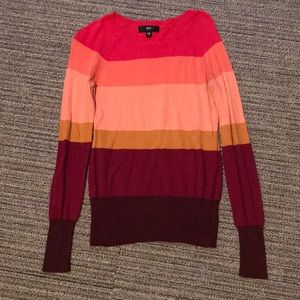 Color block sweater